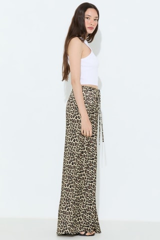 Broek - Zwart en Beige