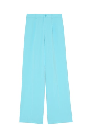 Palazzobroek Hoge Wijde Taille - Turquoise