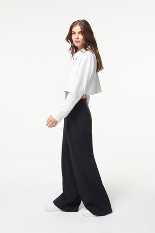 Pantalon Hoge Taille - Zwart