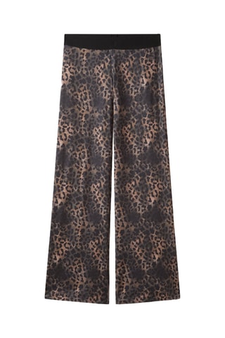 Soepelvallende Broek - Grijs