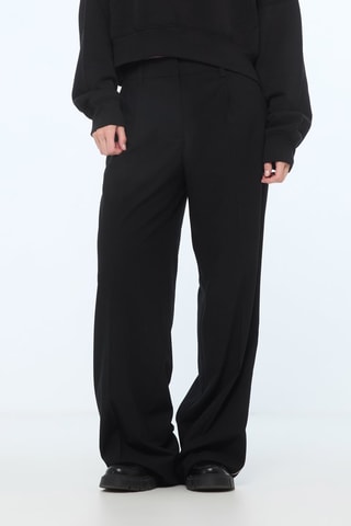 Broek Hoge Taille - Zwart