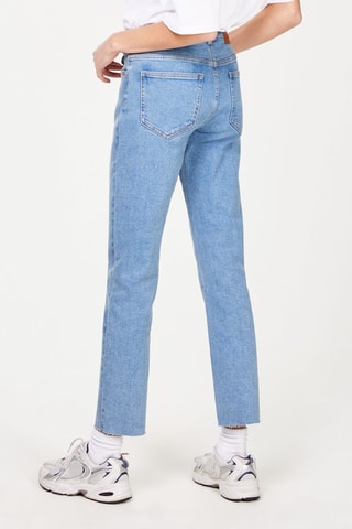 Jeans mom fit - Blauw
