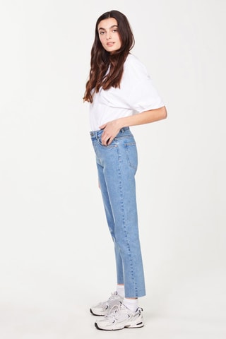Jeans mom fit - Blauw