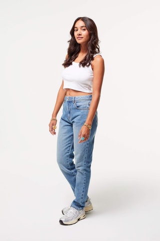 Rechte Jeans Marineblauw