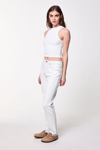 Rechte Jeans 
Wit