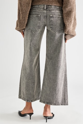 Jeans wide legs - Grijs