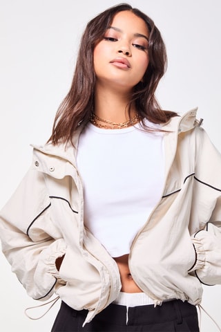 Jasje met Capuchon - Beige 