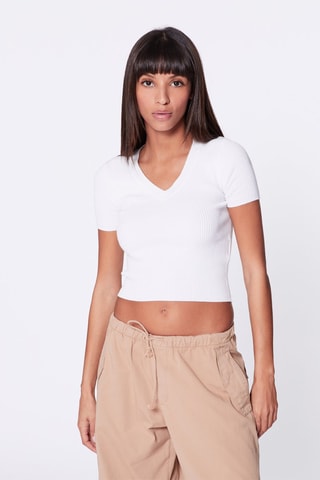 Crop Top - Wit