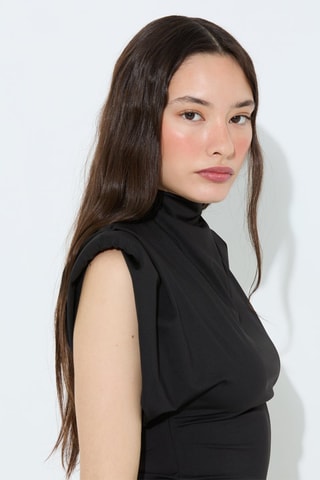 Crop Top - Zwart