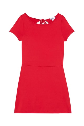 Rechte Jurk - Rood