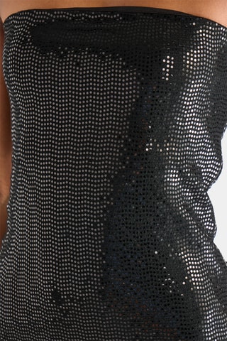 Strapless Jurk - Zwart