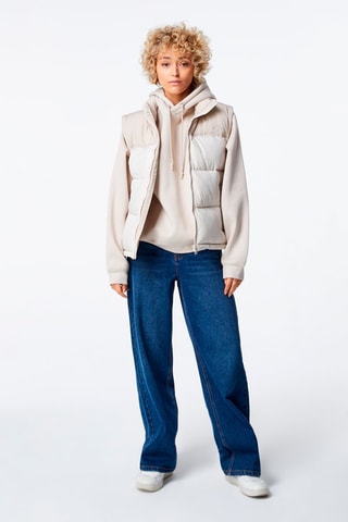 Bodywarmer Ecru