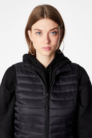 Mouwloze Bodywarmer Zwart