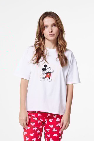 Pyjama  Mickey Disney Wit en Rood