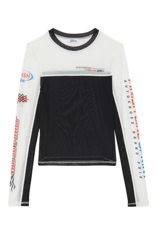 T-shirt 
Zwart