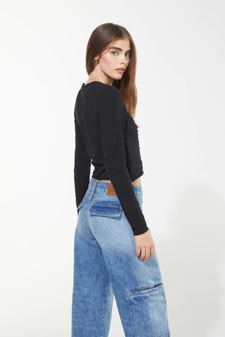 T-shirt 
Zwart