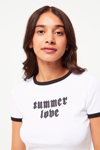 T-shirt Wit