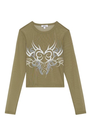 T-shirt 
Groen