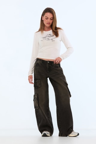 T-shirt - Beige