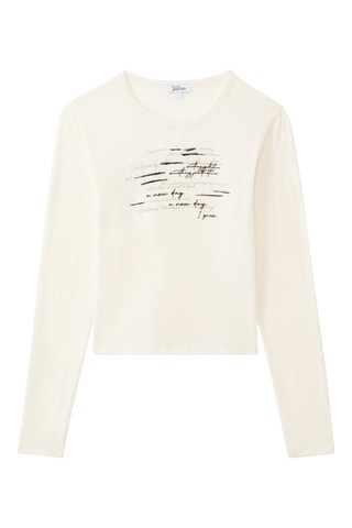 T-shirt - Beige