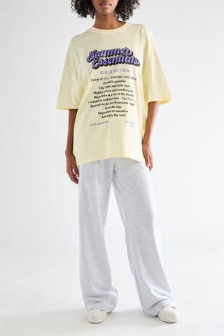T-shirt - Lichtgeel