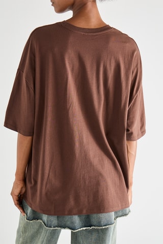 T-shirt - Donkerbruin