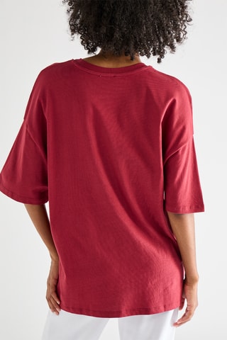 T-shirt Mickey Disney - Bordeauxrood