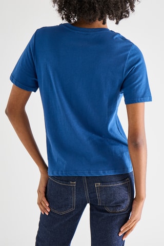 T-shirt - Felblauw