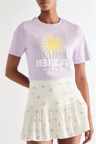 T-shirt - Lichtpaars