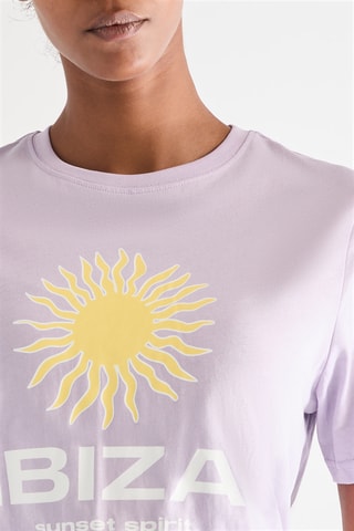 T-shirt - Lichtpaars