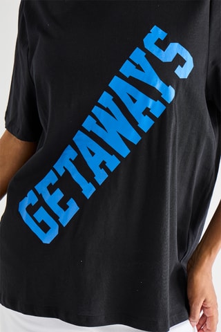 T-shirt - Zwart
