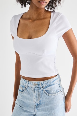 Crop Top - Wit