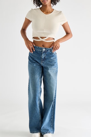 Crop Top - Beige