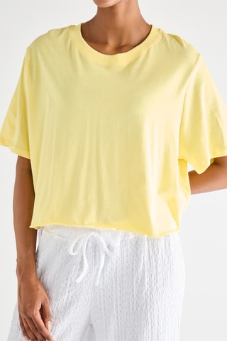 T-shirt - Geel