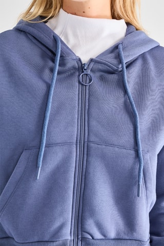Sweater met Capuchon - Donkerblauw