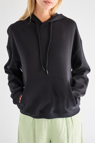 Sweater met Capuchon - Zwart