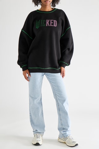 Sweater Wicked - Zwart