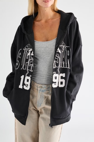 Sweater met Capuchon - Zwart