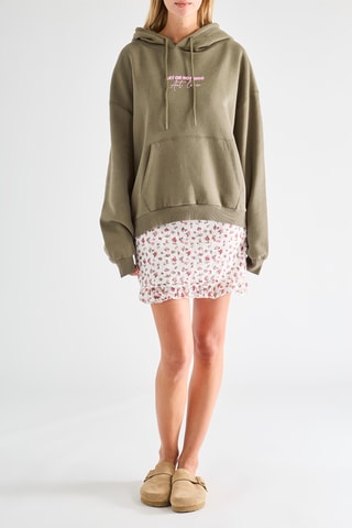 Sweater met Capuchon - Lichtbruin
