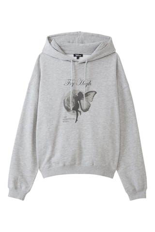 Sweater met capuchon - Grijs