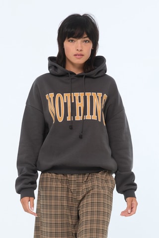 Sweater met capuchon - Grijs