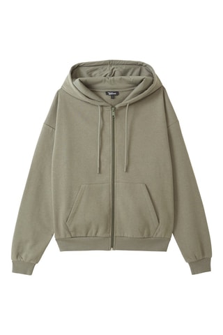 Sweater met capuchon - Groen