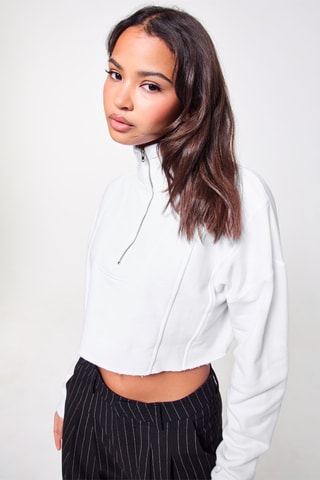Korte Sweater - Wit