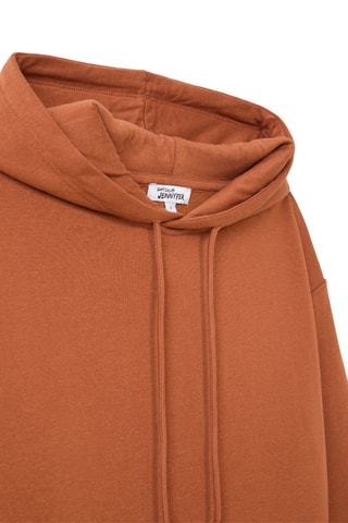 Sweater met capuchon - Bruin