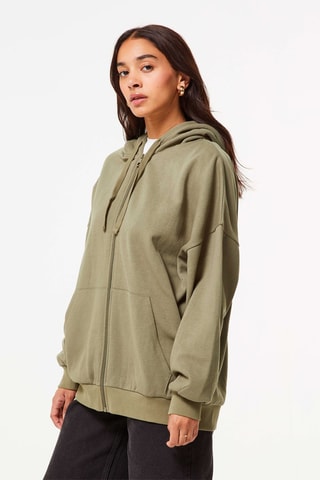 Sweater met Capuchon 
Groen
