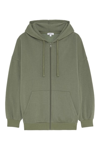 Sweater met Capuchon 
Groen