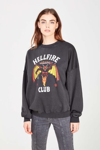 Sweater Stranger Things 
Zwart