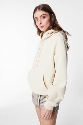 Sweater met Capuchon 
Beige