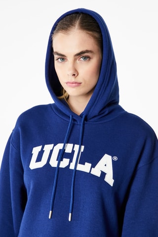 Sweater met Capuchon Marineblauw