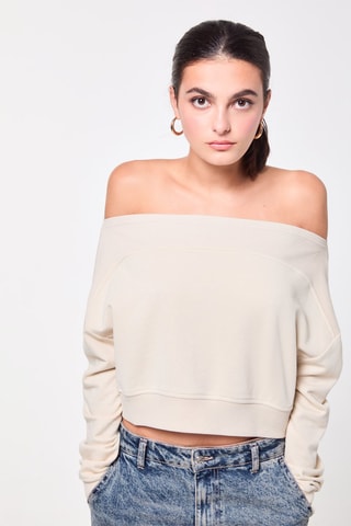 Korte Sweater - Beige